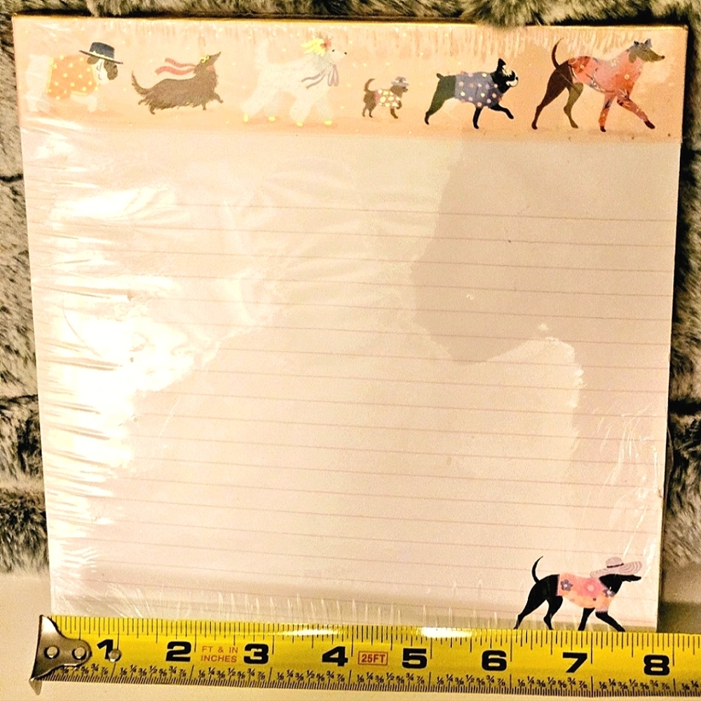 Dog themed Notepad by Molly and Rex